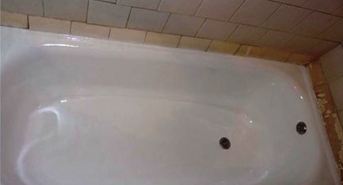 Реставрация ванны жидким акрилом | Лихоборы