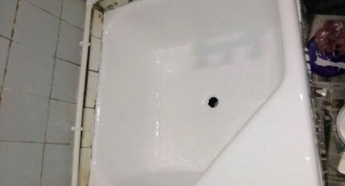 Обновление душевого поддона акрилом | Лихоборы